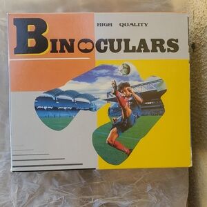 Vibrant Sports Theme Binoculars Box